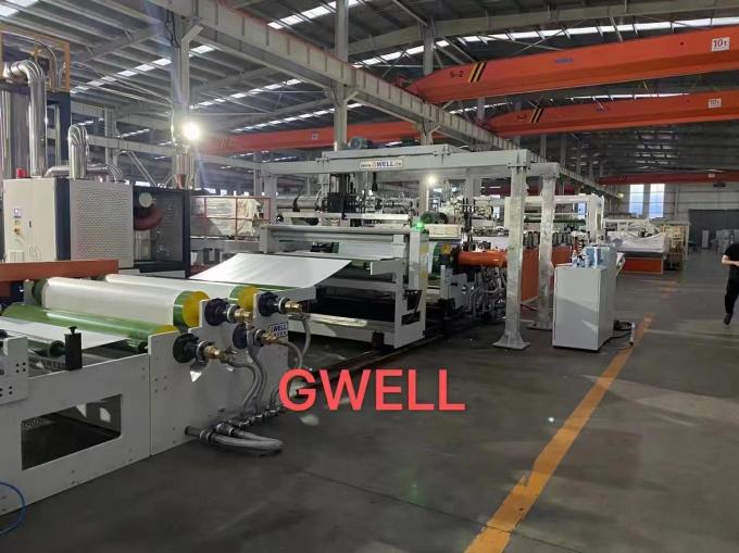 TPU Composite Film Extrusion Plant For Non Woven Fabric And Paper 6
