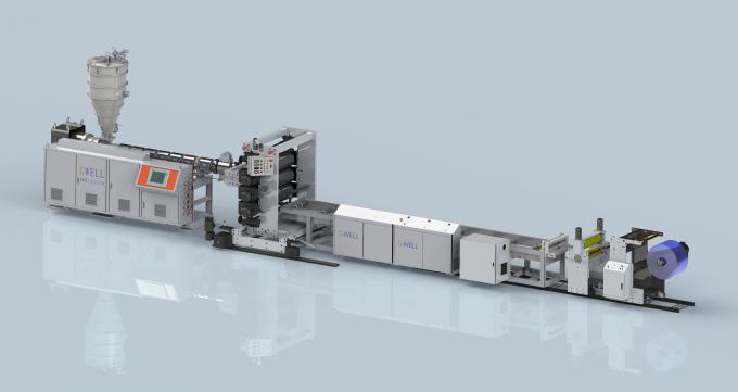 Soft Pvc Sheet Making Machine Plastic Plate Production Line 400kg/H 0
