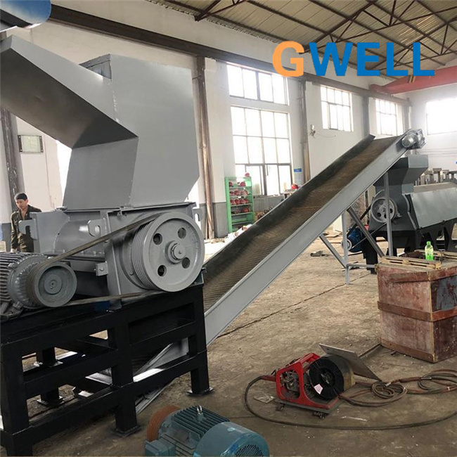 Recycling Plastic Waste Crusher Machine 1500kg H Auxiliary Facilities 0