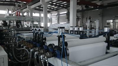 Stone Paper Making Machine Synthetic Plastic Paper Single Layers Or 3 Layers Cast Stretch Film Line 0