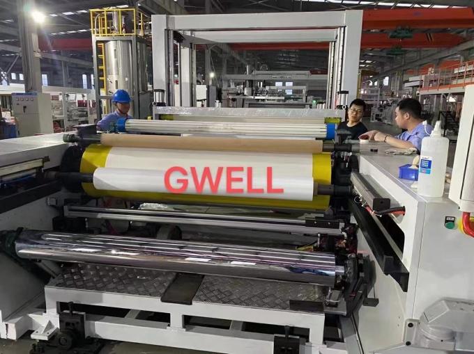 CPE / TPE / PE Cast Stretching Film Production Line Gwell Machinery 2