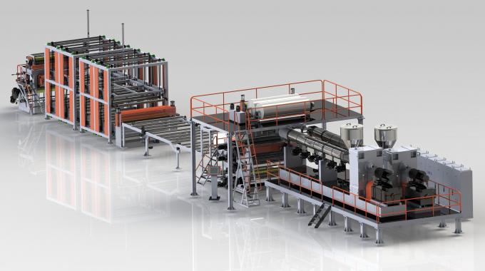 Building TPO Waterproofing Membrane Production Line Equipment 4