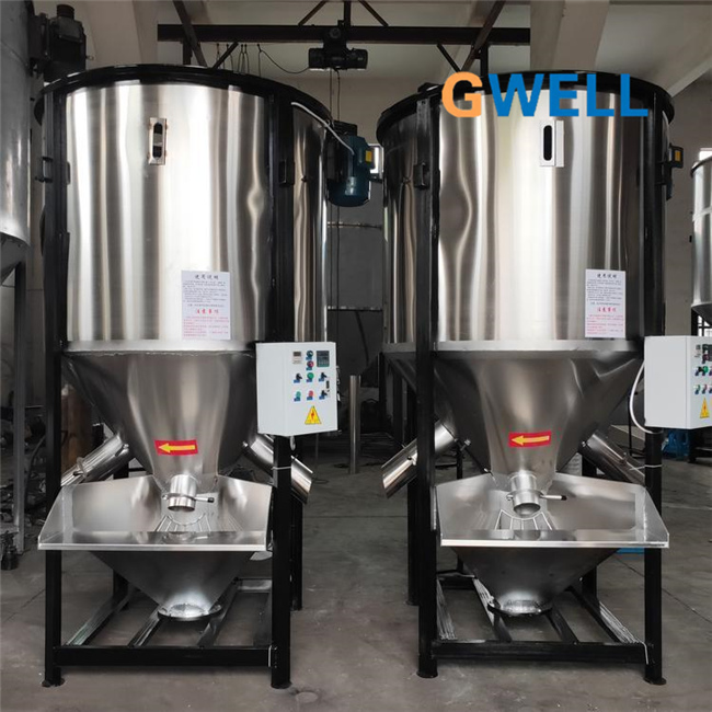 Plastic Granules High Speed Mixer For Plastic Raw Material Mixing Machine