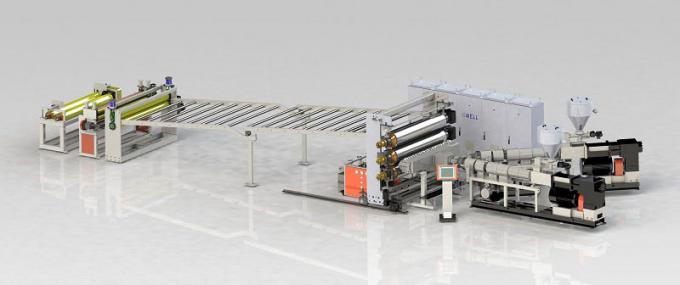 Rigid PVC Sheet Extrusion Machine Line Multifunction PVC Board Production Line 450/h 0
