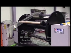 PET thermoforming packaging sheet extrusion line ，tea cup and to-go box