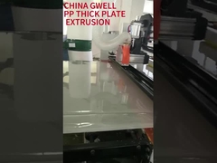 3-8mm PP thick plate extrusion machine