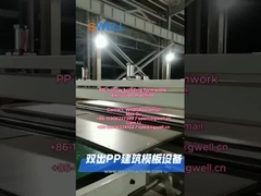 PP Hollow Buildiing Formwork Extrusion Machine---GWELL