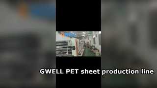 PET Sheet extrusion line, 100% recyceled material 1500kg/h capacity