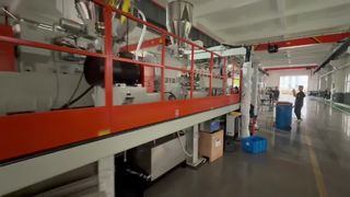 PET sheet extrusion 100& recycled material
