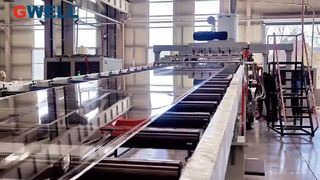 High transparent PMMA sheet production line