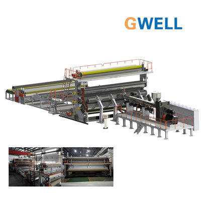 HDPE Waterproofing Membrane Production Line HDPE water proof film extrusion machine