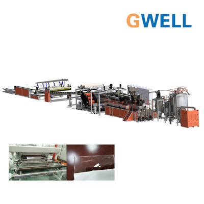 PC Diffuser Board Extruded PC Transparent Sheet Production Line Can Be Designed Independently