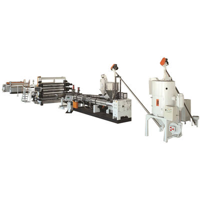 Single Screw PP Thick Plastic Board Making Machine Extrusion Line