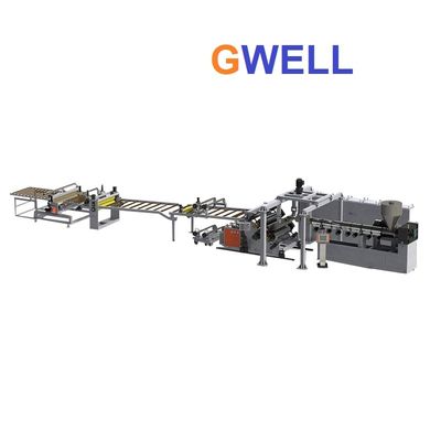 8mm WPC Wood Plastic Composite Profile Decking Board Extrusion Line
