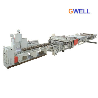 PP Hollow Sheet Making Machine PE Hollow Board Extrusion Line Hollow Profile Extrusion