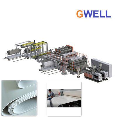 PVC Waterproofing Membrane Production Line Width is 1500-6000 mm