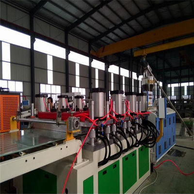 PP ABS PE Hdpe Sheet Extruders Advertising Board Extrusion Line 400kg H