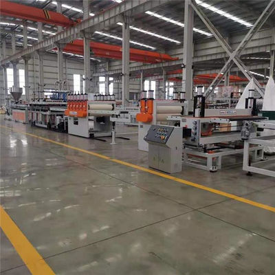 PP Hollow Building Sheet Extrusion Line Plastic Building Board Making Machine