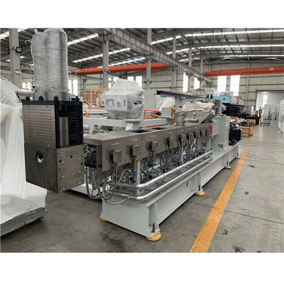 95mm Parallel Twin Screw Extruder Machine PET Sheet Making Auxiliary Facilities