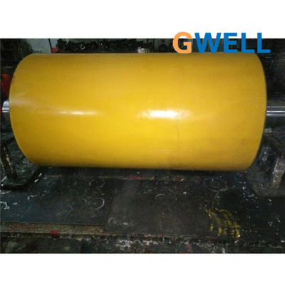 500mm Rubber Roller For Transparent Sheet Film Board Forming Cooling Traction