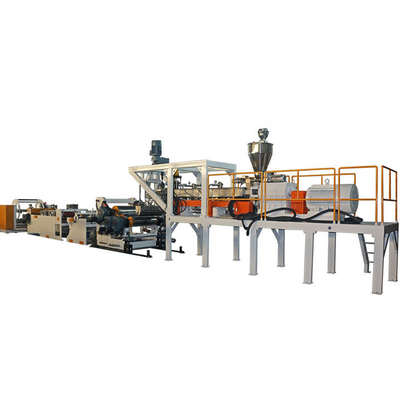 Buy Composite Plastic TPU Cast Film Extrusion Line Single Screw 500kg/H online manufacture