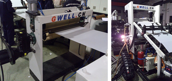 Buy 800 - 1500mm Width PETG Sheet Extrusion Line Door Panel Making Machine online manufacture