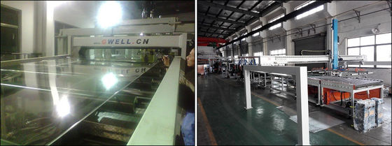 Buy High Anti-Impact PC Sheet Extrusion Line with 600-1220mm Width and Single Screw Design for Transparent Sheet Production online manufacture