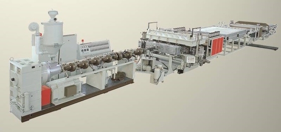 Buy Multiwall PP Hollow Section Plate Extrusion Line Used For Fruit Folding Boxes online manufacture