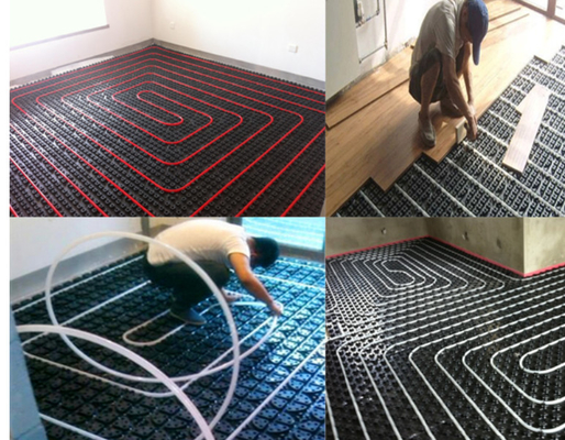 Buy 450KG/H Output Customizable Water Underfloor Heating Module Panel Production Line With Thermal Insulation online manufacture