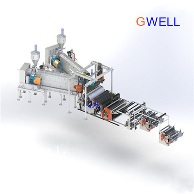 Buy Universal solar film production ,EPE Solar Film Extrusion Line EVA/POE Film Production Machine Co-Extrusion Film Machin online manufacture