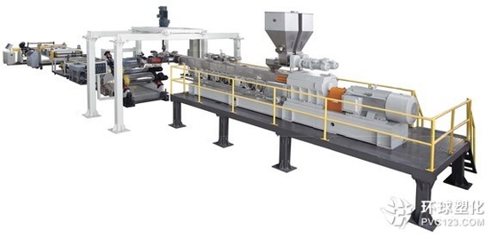 Buy 0.2 - 1.5mm PET Blister Sheet Extrusion Machine PET Transparent Sheet Machine online manufacture