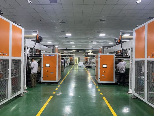 Buy Plastic Sheet Extrusion Line with Calibrating Boards 4 Groups and 350kg/h Extrusion Capacity for 0.5-1.5mm Thickness online manufacture