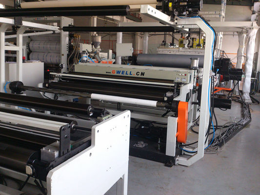 Buy GWELL EVA/POE Solar Film Extrusion Line with 2200mm-3000mm Width, 0.2mm-1mm Thickness, and High Linear Speed (10-18m/min) for PV Encapsulation online manufacture