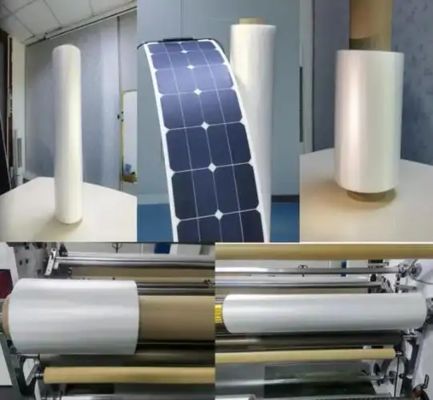 Buy GWELL 2600mm Wide EVA POE EPE Solar Film Extrusion Line For Solar Panel Encapsulation With 2% Shrinkage Rate And 300-700kg/h Output online manufacture