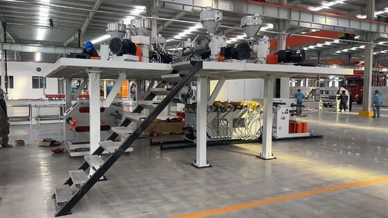 buy GWELL PP-EVOH 5-7-11 Layers High Barrier Sheet Extrusion Line for Food Container Thermoforming with 800-1500mm Width Yogurt Cup Making Machine online manufacture