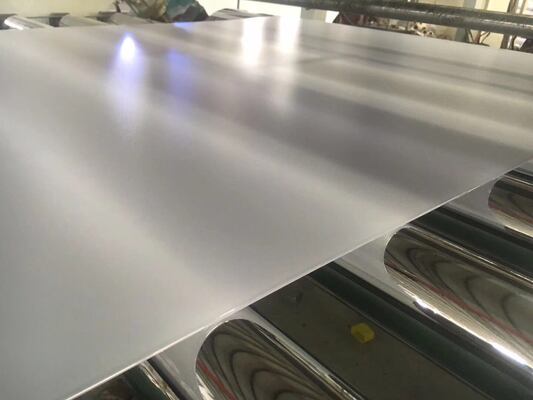 Buy PC Solid Sheet Extrusion Line 600kg/H with 0.125-3mm Thickness and Single Screw Design for Endurance Plate online manufacture