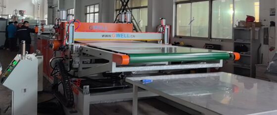 Buy GWELL PP Hollow Section Plate Extrusion Line for 1220mm-2400mm Width and 2-10mm Thickness with Single or Twin Screw Design online manufacture