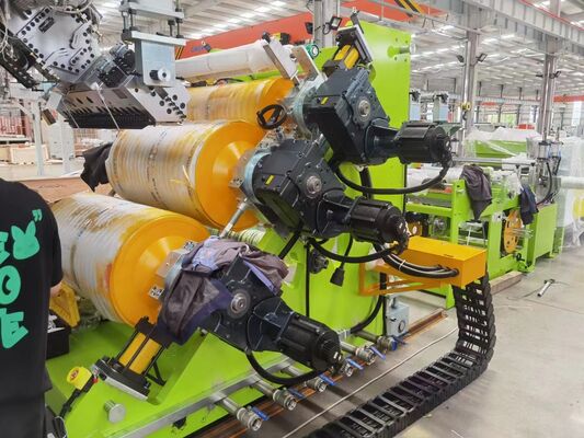 Buy High Capacity PP Sheet Extrusion Machine with 800-1500mm Width and 0.2-1.5mm Thickness for 300-1000kg/h Output online manufacture
