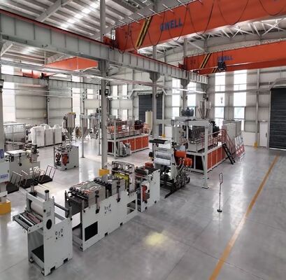 Buy PET Sheet Extrusion Machine with 300-1500kg/h Output Capacity Twin Screw Design and High Energy Efficiency Heating System online manufacture