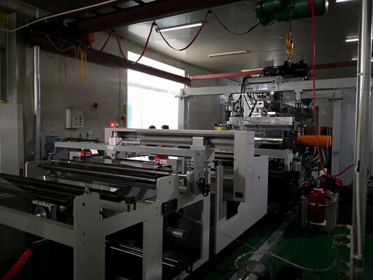 Buy High Transparency PC Sheet Extrusion Line with 600-1220mm Width and 0.5-5mm Thickness for PMMA and Plastic Sheets online manufacture