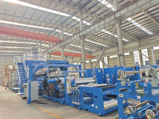 Buy High Transparency PC/PMMA Optical Sheet Extrusion Line with 600-1220mm Width and 0.5-5mm Thickness for PMMA and Plastic Sheets online manufacture
