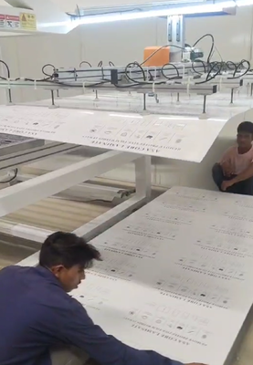 Buy PETG Decorative Sheet Extrusion Line with 850kg/H Output Capacity, 4*8feet*1mm Thickness Range and ABA Structure online manufacture