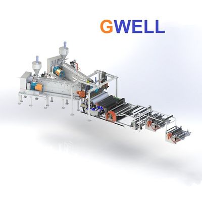 Buy EVA Waterproofing Film Extrusion Line EVA Waterproofing Membrane Production Line online manufacture