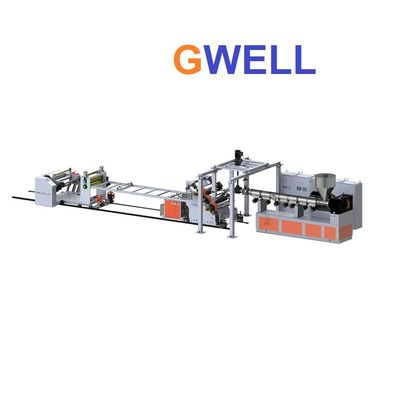Buy Customized TPU Sheet Lab Extruder Machine Extrusion Line With Single Screw online manufacture
