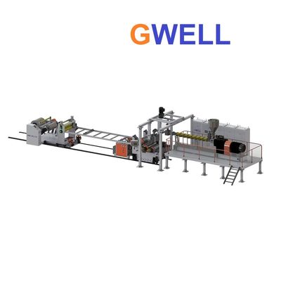 Buy PLA Degradable Production Machine Polylactic Acid Plastic Sheet Extrusion Machine For Lunch Boxes Blister Sheet online manufacture