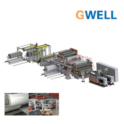 Buy TPU Hot Melt Sheet Making Machine TPU Sheet Production Line online manufacture