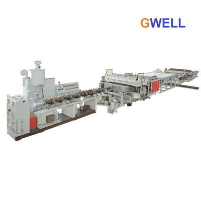 Buy PP Hollow Sheet Making Machine PE Hollow Board Extrusion Line Hollow Profile Extrusion online manufacture