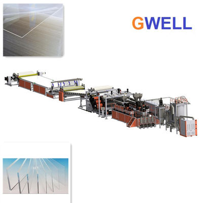 Buy PMMA Transparent Plate Production Line PMMA Plate Extrusion Machine online manufacture