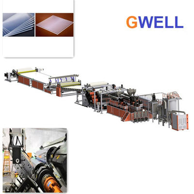Buy PMMA Sheet Extrusion Line Acrylic Sheet Production Machine Single Screw Extruder online manufacture