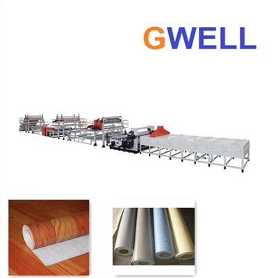 Buy PVC Floor Leather Making Machine PVC Flooring Production Line online manufacture